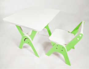 Детский растущий стол-парта и стул Я САМ "Умка" (Зеленый) в Ижевске - izhevsk.mebel-74.com | фото