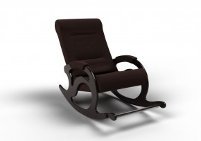 Кресло-качалка Тироль 12-Т-ГР (ткань/венге) ГРАФИТ в Ижевске - izhevsk.mebel-74.com | фото