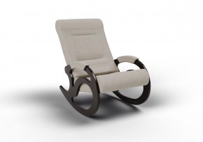 Кресло-качалка Вилла 11-Т-Ш (ткань/венге) ШОКОЛАД в Ижевске - izhevsk.mebel-74.com | фото