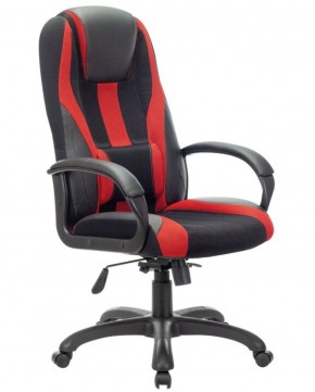 Кресло компьютерное BRABIX PREMIUM "Rapid GM-102" (экокожа/ткань, черное/красное) 532107 в Ижевске - izhevsk.mebel-74.com | фото