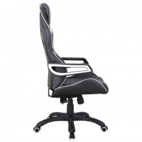 Кресло компьютерное BRABIX Techno Pro GM-003 (экокожа черное/серое, вставки серые) 531814 в Ижевске - izhevsk.mebel-74.com | фото