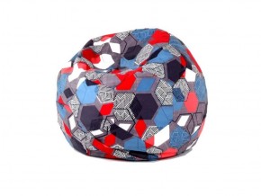 Кресло-мешок Мяч M (Geometry Slate) в Ижевске - izhevsk.mebel-74.com | фото
