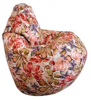 Кресло-мешок Цветы L в Ижевске - izhevsk.mebel-74.com | фото