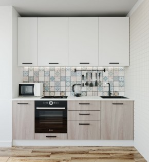 Кухонный гарнитур Демо 2200 (Стол. 38мм) в Ижевске - izhevsk.mebel-74.com | фото