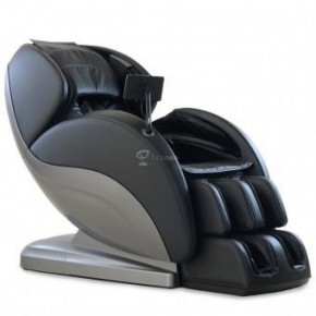 Массажное кресло PS6500 черно-серебряное в Ижевске - izhevsk.mebel-74.com | фото