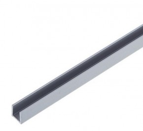 Планка торцевая "П" 4 мм для стеновой панели (алюминий) в Ижевске - izhevsk.mebel-74.com | фото